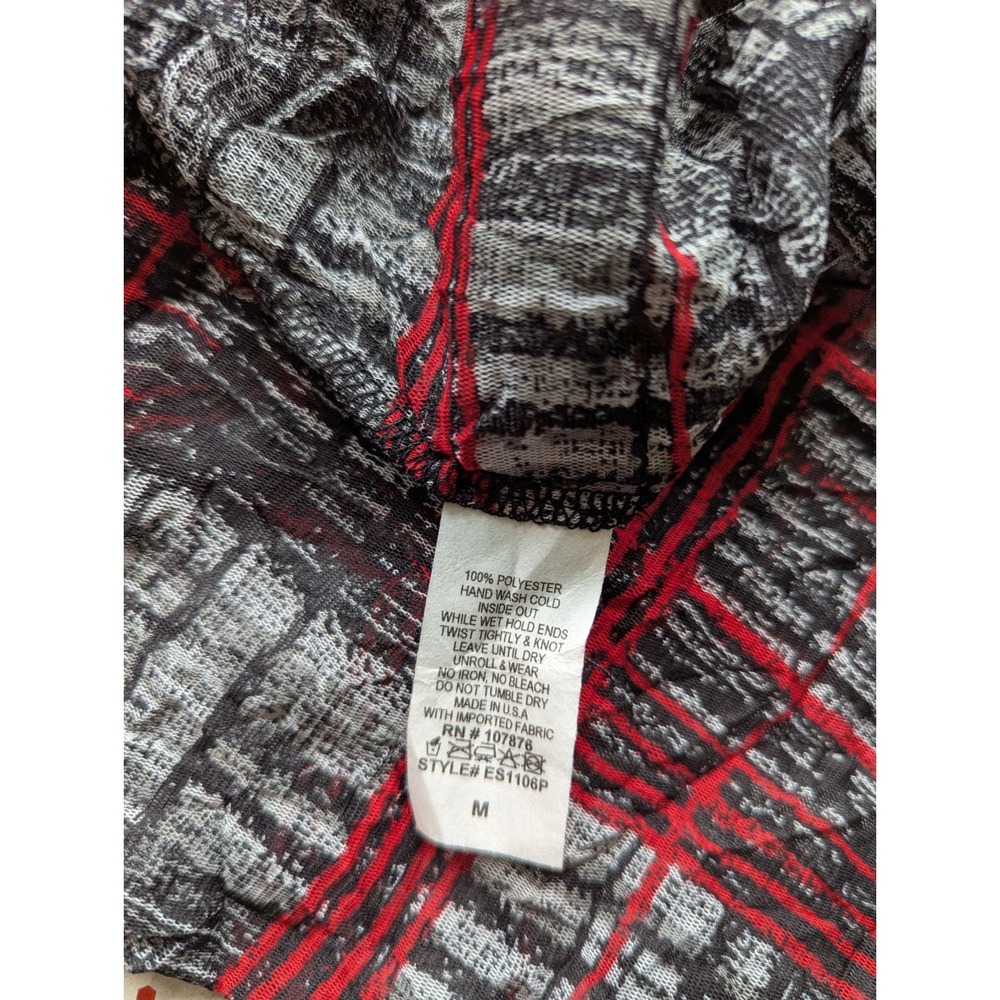 Comfy USA Organza Art To Wear Sheer Lagenlook Overlay Cardigan Jacket Cover Up - Picture 6 of 7